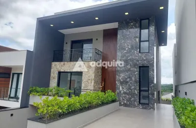 Magnífica residência de alto padrão - condomínio vale dos vinhedos - 374m² de área construída e vis