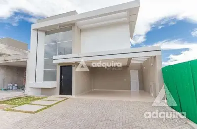 Casa à venda 3 quartos, 2 suites, 2 vagas, 199m², cará-cará, ponta grossa - pr