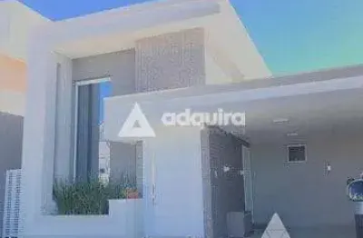 Casa à venda 3 quartos, 1 suite, 2 vagas, 384m², fontana di trevi jardim carvalho, ponta grossa - p