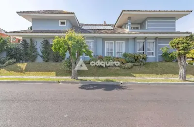 Casa à venda 4 quartos, 3 suites, 4 vagas, 850m², orfãs, ponta grossa - pr