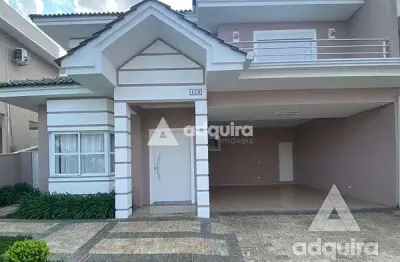 Casa à venda 4 quartos, 2 suites, 2 vagas, 243.48m², jardim carvalho, ponta grossa - pr