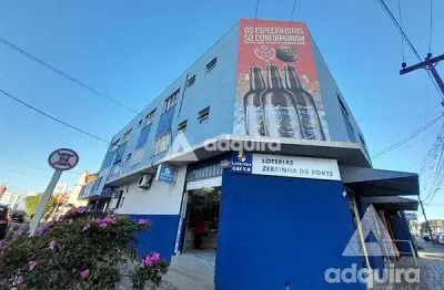 Sala comercial para locação próximo a uepg, 50m², centro, ponta grossa - pr