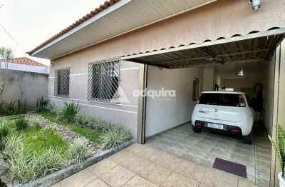 Casa à venda, com 3 quartos no bairro nova rússia em ponta grossa, pr