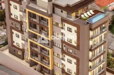 Apartamento à venda no edifício nine, no bairro oficinas, ponta grossa, pr