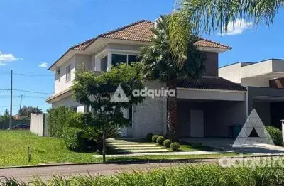 Casa à venda e locação 3 quartos, 3 suites, 2 vagas, 308.75m², jardim carvalho, ponta grossa - pr