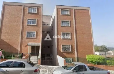 Apartamento semimobiliado com 3 quartos para locação no centro de ponta grossa