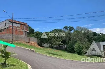 Terreno à venda 300m², jardim carvalho, ponta grossa - pr