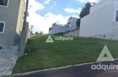Terreno à venda 300m², jardim carvalho, ponta grossa - pr