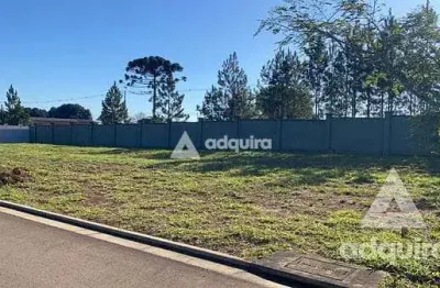 Terreno em condomínio fechado à venda na Rua João Silvio de Lara Machado, Jardim Carvalho, Ponta Grossa