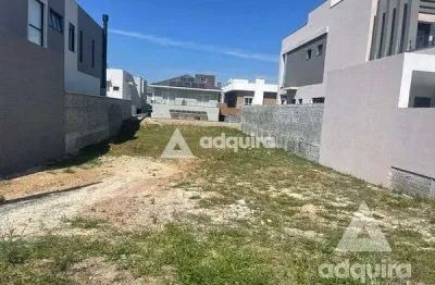 Terreno em condomínio fechado à venda na Rua Visconde de Baraúna, Jardim Carvalho, Ponta Grossa