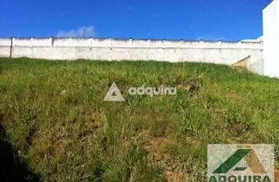Terreno em condomínio fechado à venda na Rua Doutor Leopoldo Guimarães da Cunha, Oficinas, Ponta Grossa