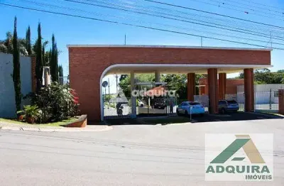 Terreno em condomínio fechado à venda na Avenida União Pan-americana, Colônia Dona LuÍza, Ponta Grossa