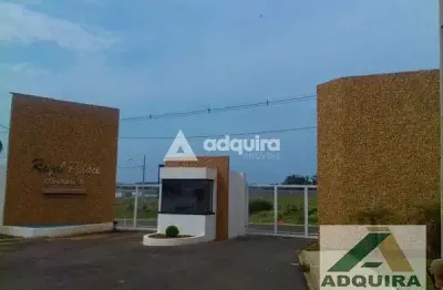 Terreno em condomínio fechado à venda na Rua Enfermeira Adelaide Pareta, Uvaranas, Ponta Grossa