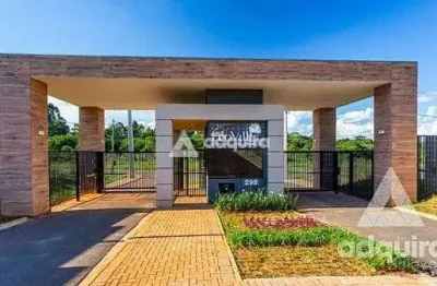 Terreno em condomínio fechado à venda na Avenida General Aldo Bonde, Contorno, Ponta Grossa