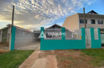 Casa térrea com 2 quartos e edícula em construção! - cará-cará, ponta grossa, pr