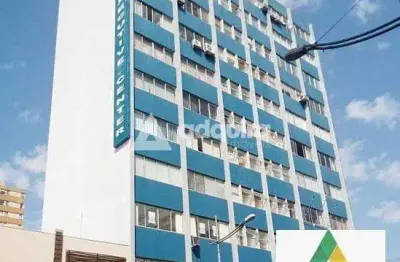 Sala comercial com 45m² para locação no centro de ponta grossa - pr