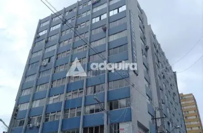 Sala comercial com 45m² para locação no centro de ponta grossa - pr
