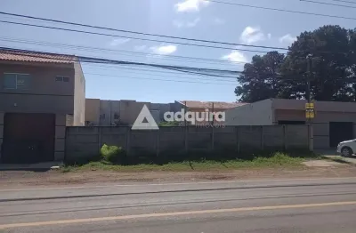 Terreno à venda, uvaranas, próximo ao residencial universitário- ponta grossa, pr