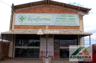 Comercial à venda 140.8m², jardim carvalho, ponta grossa - pr
