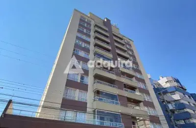 Apartamento para venda, 2 quartos, 1 suite, 1 vaga, 119m², centro, ponta grossa - pr