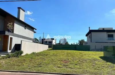 Terreno em condomínio fechado à venda na Rua João Silvio de Lara Machado, Jardim Carvalho, Ponta Grossa