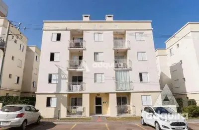 Apartamento à venda, contendo 3 quartos, 1 banheiro, em uvaranas, ponta grossa, pr