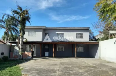 Casa para venda  4 quartos, 3 vagas, 160m², jardim carvalho, ponta grossa - pr