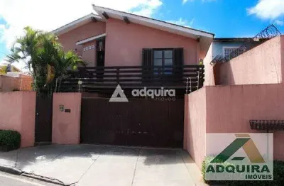 Casa à venda 3 quartos, 1 suite, 4 vagas, 350m², estrela, ponta grossa - pr