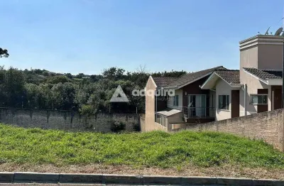 Terreno à venda, no condomínio parque dos franceses, oficinas, ponta grossa, pr