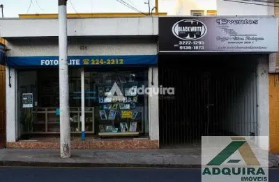 Comercial à venda 2 vagas, 220m², centro, ponta grossa - pr