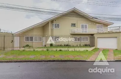 Comercial para locação 3 quartos, 1 suite, 3 vagas, oficinas, ponta grossa - pr
