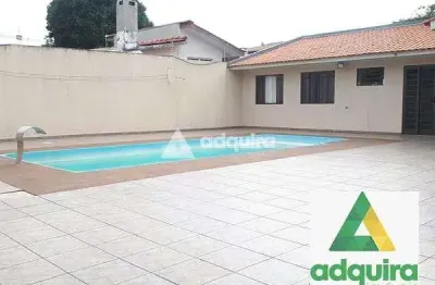Casa à venda 5 quartos, 1 suite, 3 vagas, 532m², oficinas, ponta grossa - pr