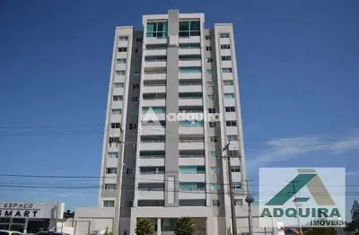 Apartamento para locação  ed. murano 3 quartos, 1 suite, 2 vagas, 163m², orfãs, ponta grossa - pr