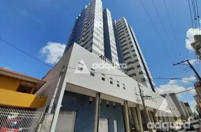 Ótimo apartamento, para venda e locação, 2 quartos(1 suíte), 1 vaga, centro, ponta grossa, pr