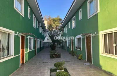 Sobrado à venda no residencial ville de chamonix, jardim carvalho, ponta grossa, pr - 3 quartos e 2