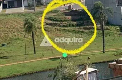 Terreno com 329,64 m² à venda em condomínio fechado, colônia dona luíza, ponta grossa, pr