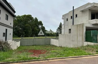 Terreno à venda 324.01m², 14,03 metros de frente, jardim carvalho, ponta grossa - pr
