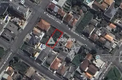 Terreno à venda na Rua Augusto Canto, Jardim Carvalho, Ponta Grossa