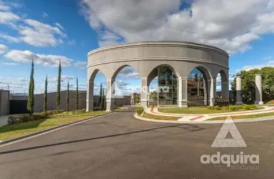 Terreno em condomínio fechado à venda na Rua Francisco Martins de Araújo, Jardim Carvalho, Ponta Grossa
