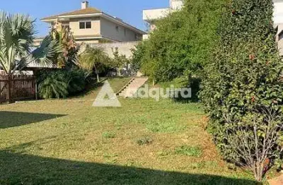 Terreno em condomínio fechado à venda na Avenida Anita Garibaldi, Orfãs, Ponta Grossa