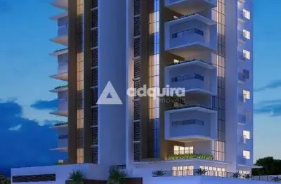 Apartamento à venda no residencial mozart em uvaranas, ponta grossa