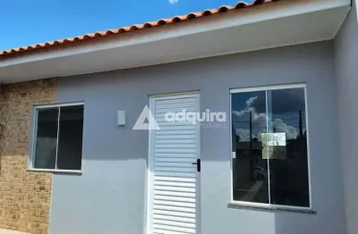Casa à venda no jardim lagoa dourada, com 02 quartos e churrasqueira. neves, ponta grossa, pr