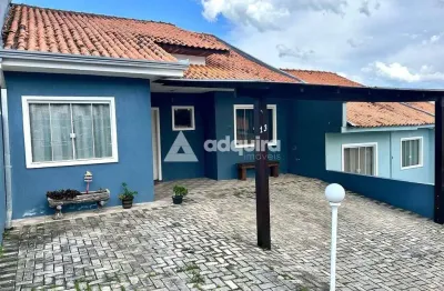 Casa à venda, condomínio fechado, 3 quartos, bairro orfãs, ponta grossa, pr