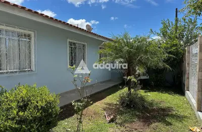 Casa térrea com edícula à venda, uvaranas, ponta grossa, pr