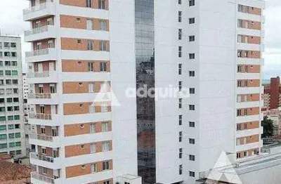 Apartamento para locação, 2 quartos, 1 suite, 1 vaga, 56m², centro, ponta grossa - pr