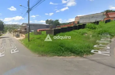 Terreno de esquina na santa paula à venda, contorno, ponta grossa, pr