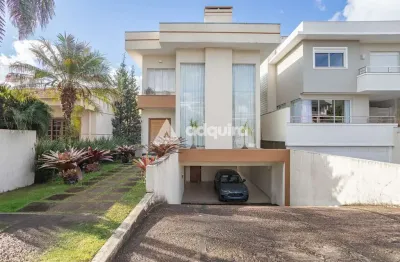 Casa à venda 4 quartos, 4 suites, 2 vagas, 300m², oficinas, ponta grossa - pr