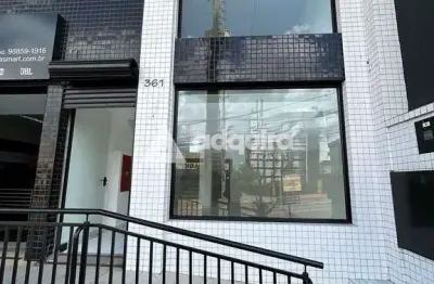 Loja para locação próxima a uepg, com 90m², centro, ponta grossa, pr