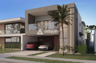 Casa em condomínio fechado com 4 quartos à venda na Rua Visconde de Baraúna, Jardim Carvalho, Ponta Grossa