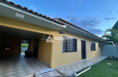 Casa à venda, com 2 quartos (sendo 1 suíte) em oficinas, ponta grossa, pr